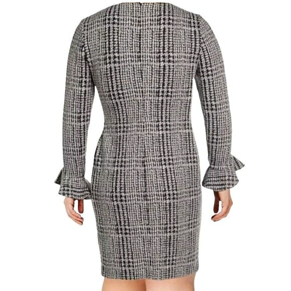 Lauren by Ralph Lauren Womens‎ Plaid Ruched Dress Size 14 - Picture 4 of 15